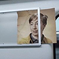Photo effect - Crumpled Ad