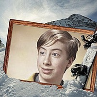 Photo effect - Eat. Sleep. Snowboard