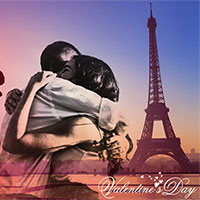 Photo effect - Happy Valentines Day