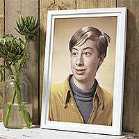 Photo effect - Photo in white frame