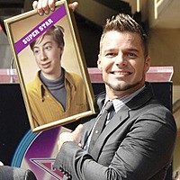 Photo effect - Ricky Martin