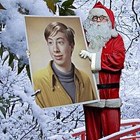 Photo effect - Santa In Forest
