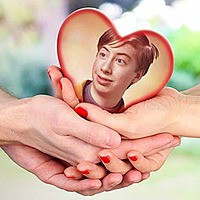 Photo effect - Save our love together