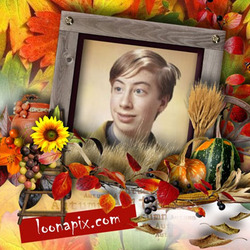 Photo effect - Surrounded by autumnal colors