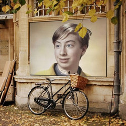 Photo effect - Charming autumn in Cambridge