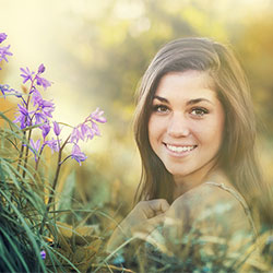 Photo effect - Dissolved in spirit of Spring