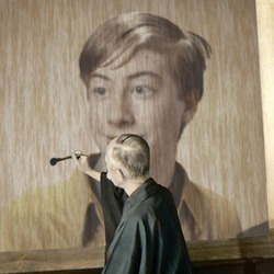 Photo effect - Precise touches of japanese painter
