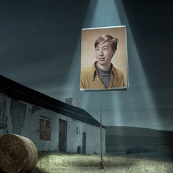 Photo effect - Carefully. Light from above