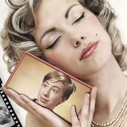 Photo effect - My sweetheart. Filmstrip.