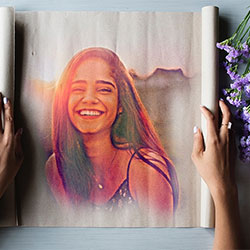 Photo effect - Pleasant memories