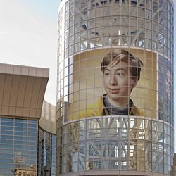 Photo effect - Advertisement on Salt Palace