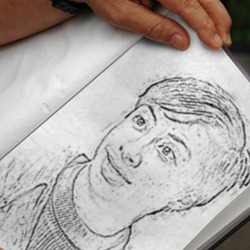 Photo effect - Sketch made by pencil