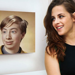 Photo effect - Smile of Kristen Stewart