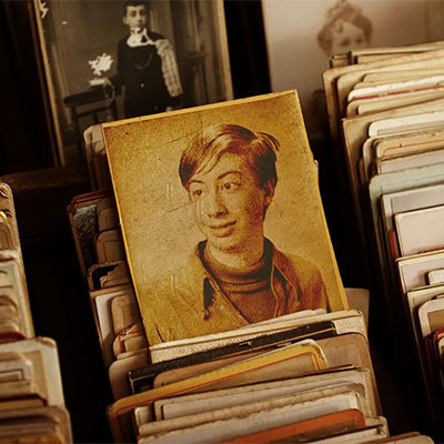 Photo effect - Archive of photo cards