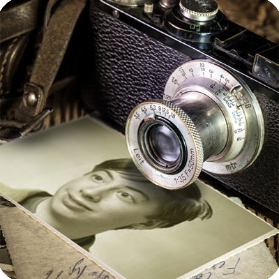 Photo effect - Moment captured in the past
