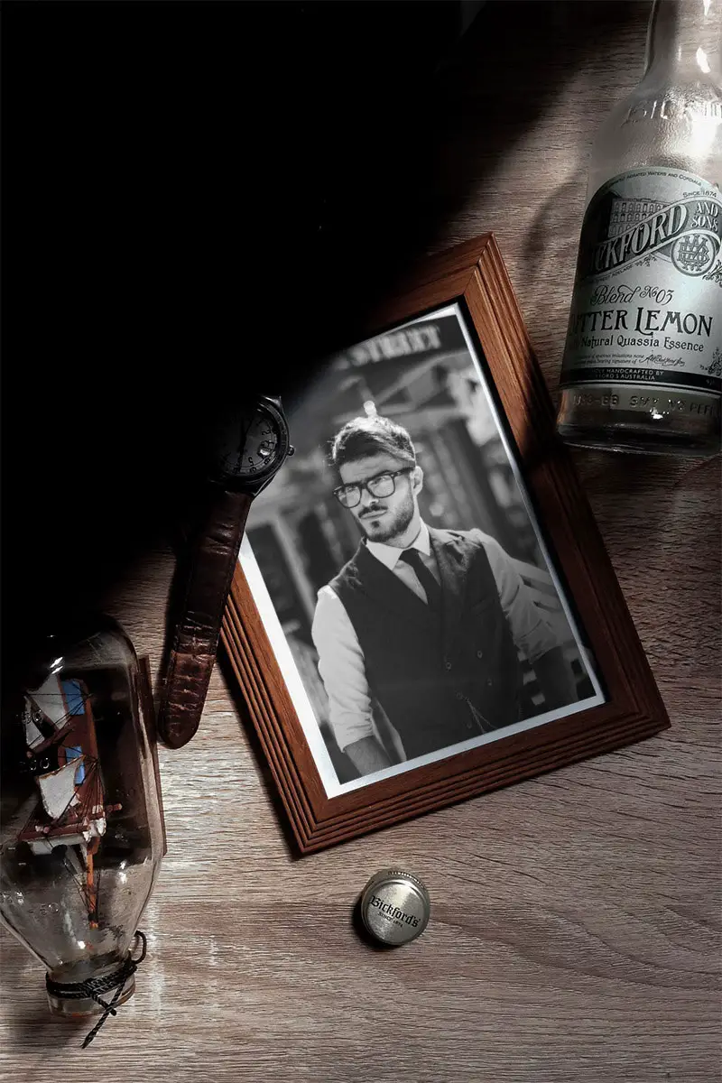 Photo effect - One man story