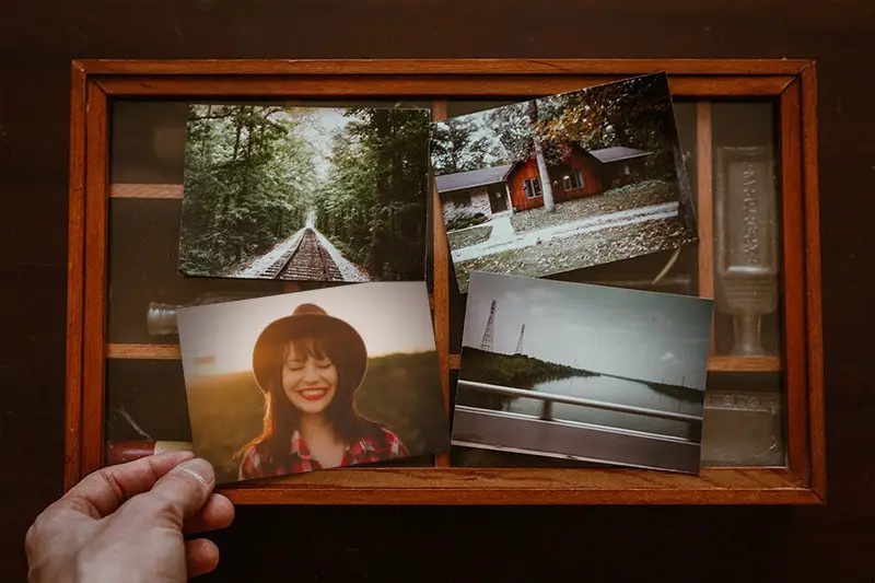 Photo effect - Photo frame with old photos
