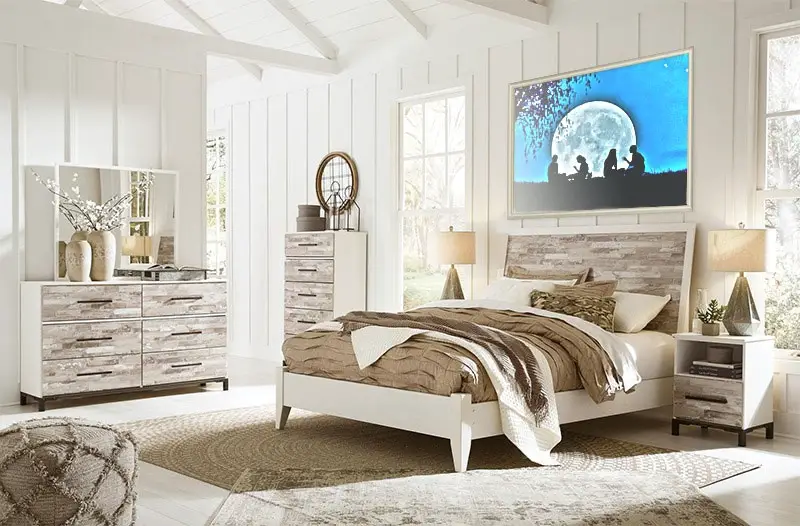 Photo effect - Room with white interior