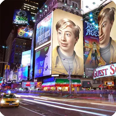 Photo effect - The heart of New York City