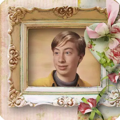 Photo effect - The vintage moment of romance
