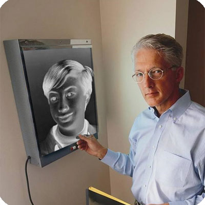Photo effect - Photo made by x-ray